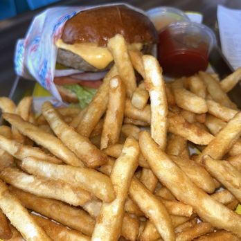 Smash House Burgers Queens - Basic Smash Burger Platter (14) - Burgers Near Me - Flushing, New York