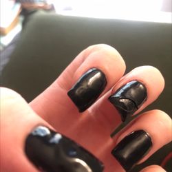 Sweet Nails and Spa - Just paid $120 for full set nails and toes but fell Already chipped an coming up gel is not supposed to chip in one day