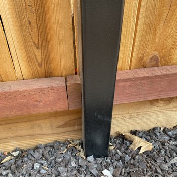Royalty Fencing - No lower brackets attaching fence to post! - Fences & Gates Near Me Royalty Fencing - No lower brackets attaching fence to post! - Fences & Gates Near Me