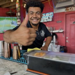 JD, bartender Rusty Hooks !! JD, bartender Rusty Hooks !!