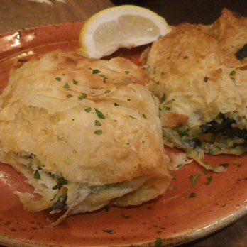 Luna Grill Richardson - Spinach Pie - Mediterranean Near Me - Richardson, Texas