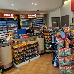 Esso Dufferin & Steeles - inside the Circle K store. July 2018
