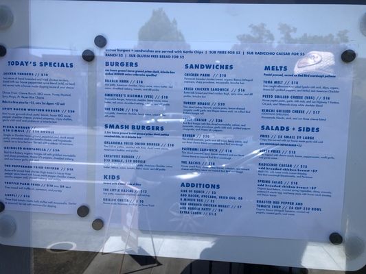 Menu photo 1 Lunch Box Sebastopol, CA
