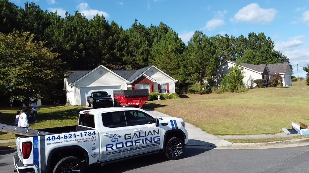 Slide of Galian Roofing