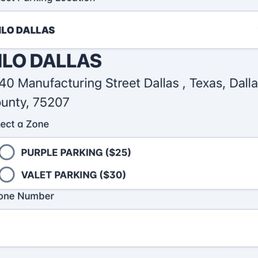 Valet Parking price Valet Parking price
