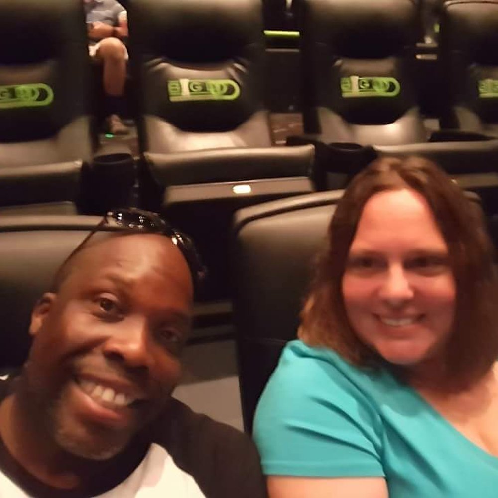 AMC Kalli 12 - The wife and I in the Big D Theater - Cinema Near Me - Jacksonville, North Carolina