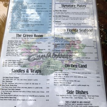 Guanabanas - Menu - Seafood Near Me - Jupiter, Florida