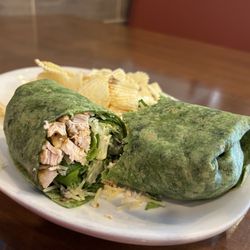 Potomac Pizza - Grilled Chicken Caesar Wrap