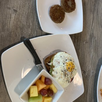 Triple A Cafe - The Avocado Toast was delicious and had so much avocado. Loved the marble rye toast but the topping of Everything Bagel sealed the deal. - Breakfast & Brunch Near Me - Carrollton, Texas