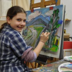 Bridgeview School of Fine Arts - Painting classes for kids at Bridgeview. Oils and Acrylic.