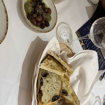 Meli Estiatorio - bread and olives..delicious - Greek Near Me - Forest Hills, New York Meli Estiatorio - bread and olives..delicious - Greek Near Me - Forest Hills, New York