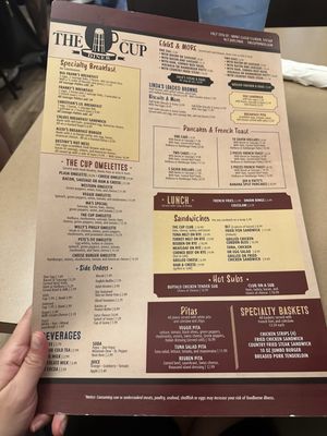 Menu photo 1 The Cup Diner Saint Cloud, FL Menu photo 1 The Cup Diner Saint Cloud, FL