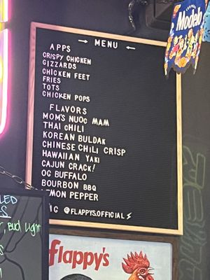 Menu photo 3 Flappy’s Wings And Bar Garden Grove, CA Menu photo 3 Flappy’s Wings And Bar Garden Grove, CA