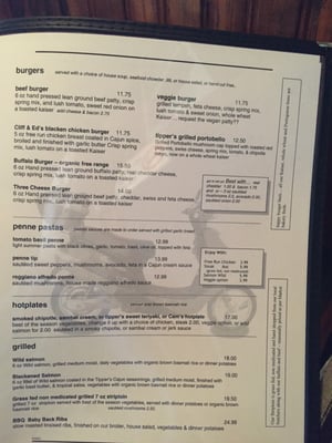 Menu photo 3 The Tipper Restaurant Vancouver, BC Menu photo 3 The Tipper Restaurant Vancouver, BC
