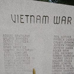 Manitowoc County Veterans Memorial Park - I ran track with Dennis B