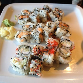 Sushi Island - Squished spicy salmon exhibit B - Sushi Bars Near Me - Elmhurst, New York