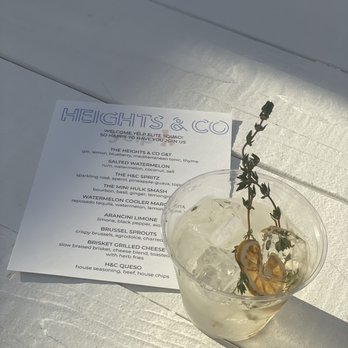 Heights & Co - cocktail - Cocktail Bars Near Me - Houston, Texas