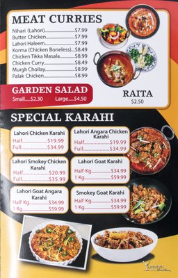 Menu photo 1 Lahori Karahi Taste Ajax, ON