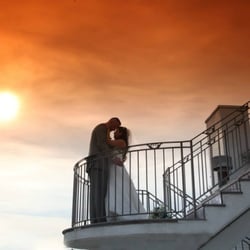 Venetian Yacht Club - Amazing photo on the balcony at the Venetian Yacht Club