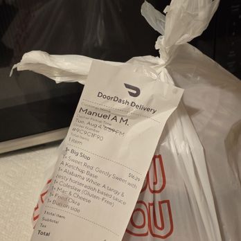 Due South BBQ - My DoorDash order from Due South BBQ arrived like this. - Southern Near Me - Roanoke, Virginia