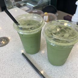 Iced Matcha Latte Iced Matcha Latte