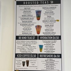 BK Nutrition - Menu