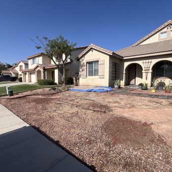 Raymundo Tree Service - After clean up and removal of mulch and trees and weeds - Tree Services Near Me