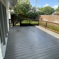 Best Solution Handyman - It was a lot of green allergy so we do acid power wash