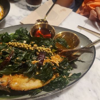 Sukh - Pla Tod Samun Prai... Branzino - Thai Near Me - Brooklyn, New York