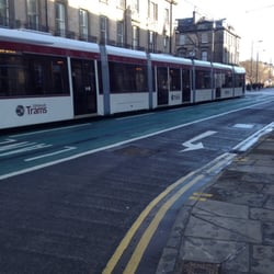 Shandwick Place - The tram!!!!!