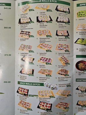 Menu photo 4 Sushi Time Torrance, CA