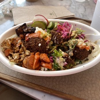 Brassica - Falafel bowl. - Mediterranean Near Me - Shaker Heights, Ohio Brassica - Falafel bowl. - Mediterranean Near Me - Shaker Heights, Ohio
