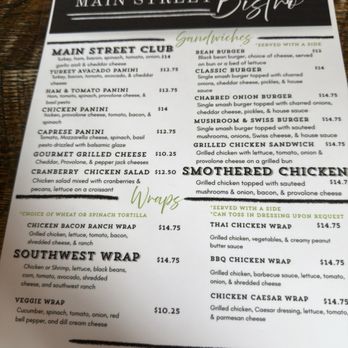 Main Street Bistro - Cafes Near Me - Ferdinand, Indiana