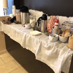 Hot chocolate bar-yum!