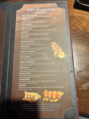 Menu photo 2 Yes Sushi Yukon, OK Menu photo 2 Yes Sushi Yukon, OK