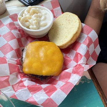 Crabby Maggie's - Picky eater ordered this burger. It was a juicy perfection. - Seafood Near Me - Strasburg, Virginia Crabby Maggie's - Picky eater ordered this burger. It was a juicy perfection. - Seafood Near Me - Strasburg, Virginia
