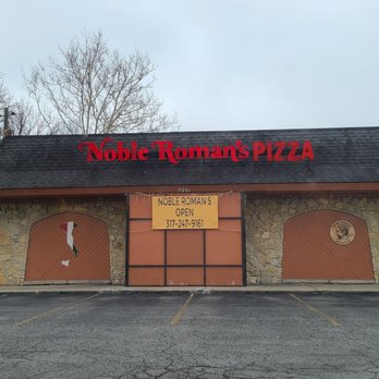 Noble Roman's - Outside view of Noble Roman's on West 10th Street next door to Walgreens. - Pizza Near Me - Indianapolis, Indiana Noble Roman's - Outside view of Noble Roman's on West 10th Street next door to Walgreens. - Pizza Near Me - Indianapolis, Indiana