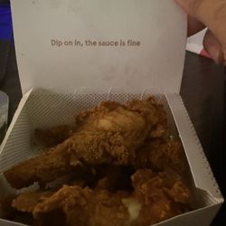 Chick-fil-A - Well I would love to dip but you gave me no sauce.