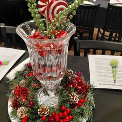 Santo's Italian Restaurant - Christmas decorations