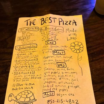 Mosey's - Pizza Menu - Pizza Near Me - Panama City, Florida