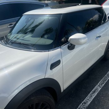 Ali Window Tinting - 2023 Mini Cooper. 20% front windows, 5% rear and hatch - Car Window Tinting Near Me - North Hollywood, California Ali Window Tinting - 2023 Mini Cooper. 20% front windows, 5% rear and hatch - Car Window Tinting Near Me - North Hollywood, California