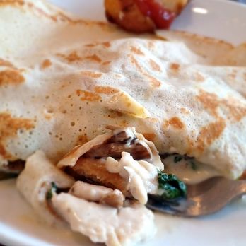 Sedona Crepes - Chicken florentine crepe - Creperies Near Me - Sedona, Arizona