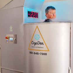 CryoDen Health and Wellness - My wife has rheumatoid arthritis and she loved it...even though her face doesn't show it lol