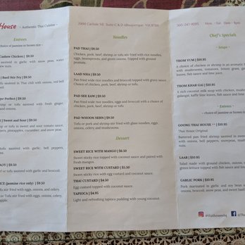 Thai House - Thai Near Me - Albuquerque, New Mexico