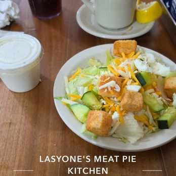 Lasyone's Meat Pie Restaurant - Salad - New American Near Me - Natchitoches, Louisiana