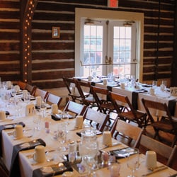 Vermilion On the Lake Club House - Inside with tables setup