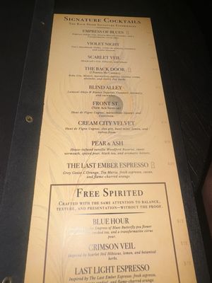 Menu photo 3 The Back Door Milwaukee, WI Menu photo 3 The Back Door Milwaukee, WI
