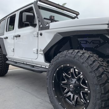 Bristol Sound - DV8 off-road kit and Fuel off-road wheels and tire package along with custom LED light bar and hood pods - Car Stereo Installation Near Me - Santa Ana, California Bristol Sound - DV8 off-road kit and Fuel off-road wheels and tire package along with custom LED light bar and hood pods - Car Stereo Installation Near Me - Santa Ana, California