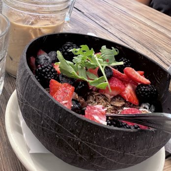 Malibu Farm Restaurant - Yogurt, granola and fruit bowl - Salad Near Me - Malibu, California Malibu Farm Restaurant - Yogurt, granola and fruit bowl - Salad Near Me - Malibu, California