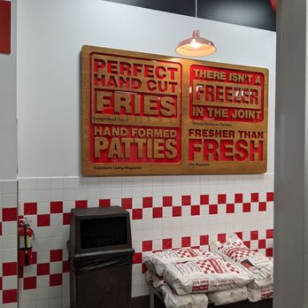 Five Guys - Sign says it All - Burgers Near Me - Capitol Heights, Maryland